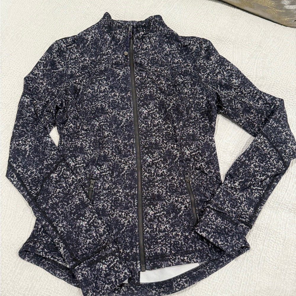 lululemon athletica Black and White Activewear Jacket
